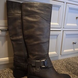 Vince Camuto Dark Brown Heeled Boots